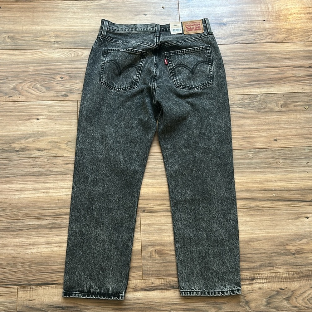 Levi’s 501 Black Distressed Denim Jeans - Picture 6 of 10